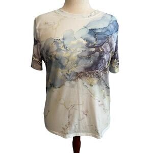 Exclusive Heart Casual Round Neck Short Sleeve Tshirt XL